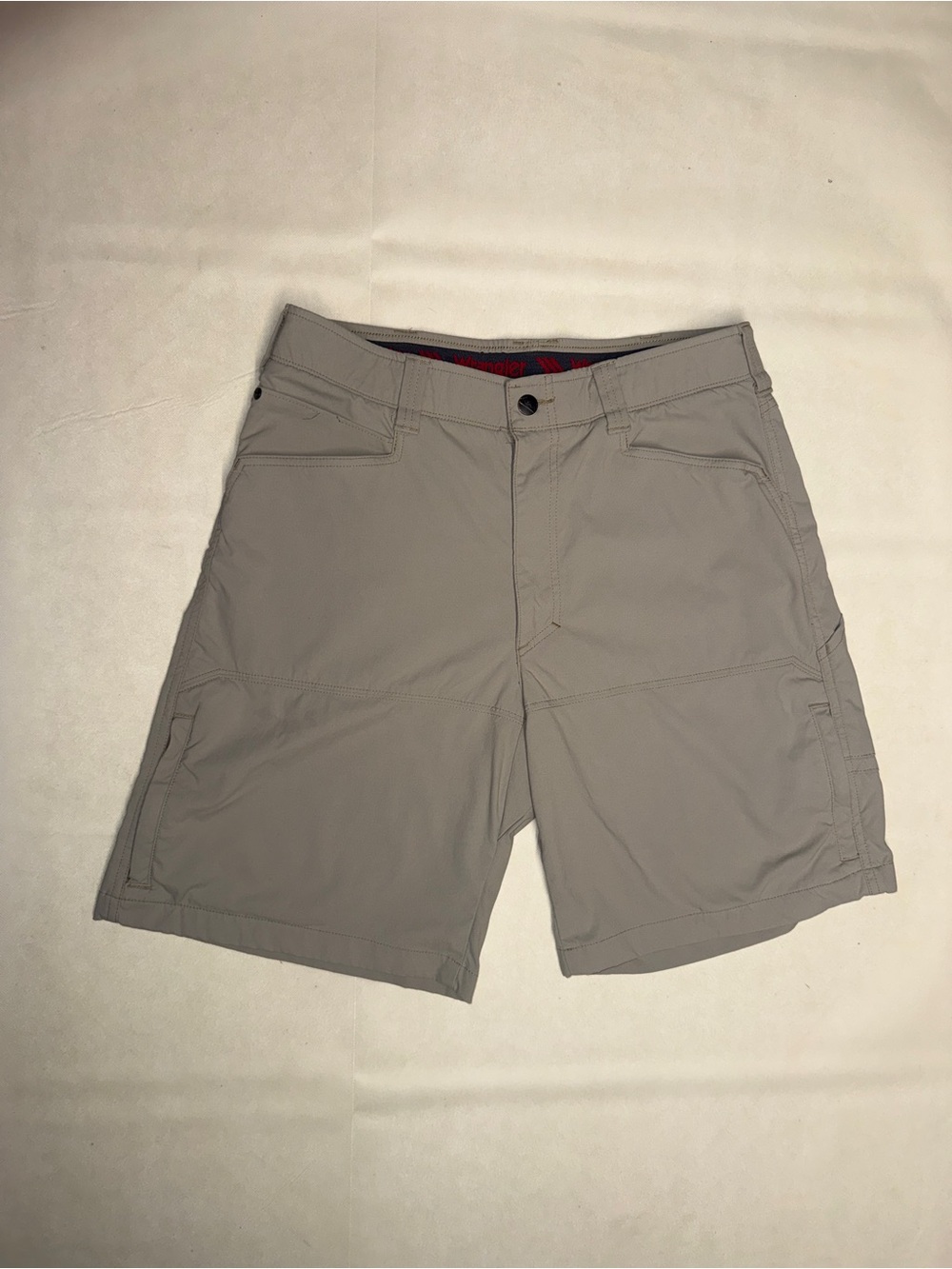 Wrangler Men's Light Gray Hybrid Shorts